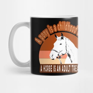 A horse is an adult treasure Mug